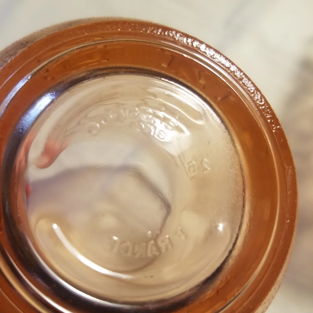 Rose Glass Mugs Set of 2 Clear Arcoroc